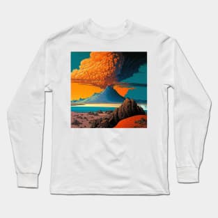 Fiery eruption 2 Long Sleeve T-Shirt